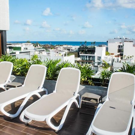 Big, Modern And Beautiful Beach Apartament 1Br Ocean View 신데 델 카르멘 외부 사진