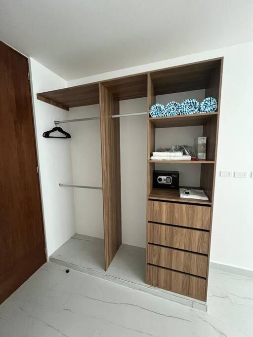 Big, Modern And Beautiful Beach Apartament 1Br Ocean View 신데 델 카르멘 외부 사진
